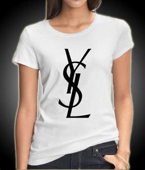 cheap womens ysl logo t shirt|women ysl tie.